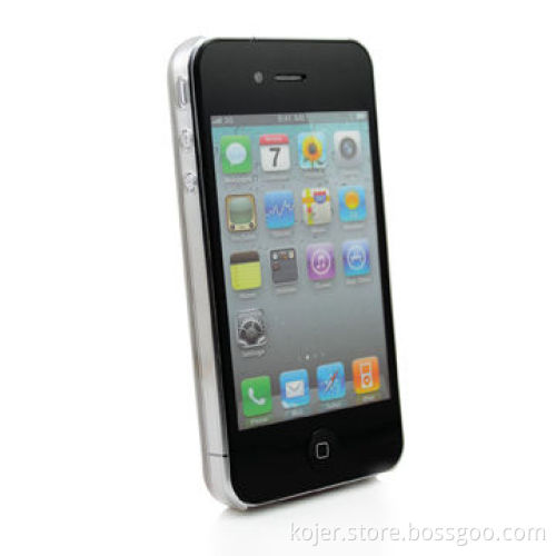 Crystal Case for Apple's iPhone 4, Customized Pattern Designs and Logos Accepted